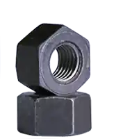 Limited Time 1"-8 Heavy Hex Nuts, Grade 2H, Coarse (UNC), Medium Carbon, Plain Finish, A194 / SA 194, Qty 40