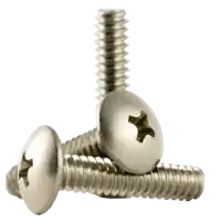 Seasonal Sale 10-24 x 1" Machine Screws, Phillips Truss Head, 18-8 Stainless Steel, Full Thread, Coarse (UNC), Qty 500