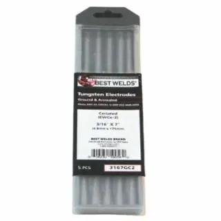 Hot Picks Best Welds 900-3167GC2 3/16 X 7 2% Ceriated Tungsten 5/Pk (1 PK)