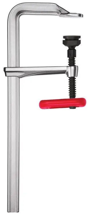 Bessey 2400S-24 Clamp, welding, F-style with grip, heavy duty Morpad, 24 In. x 5.5 In., 2800 lb, 1 Pack High Quality