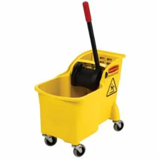 Rubbermaid Commercial FG738000YEL 31 Qt Tandem Bkt Combo Place Order