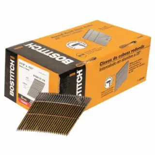 Bostitch S12DGAL-FH Nail Stick 120 Plain 3-1/4 Ga. 200 Per Blx (1 BX) Latest