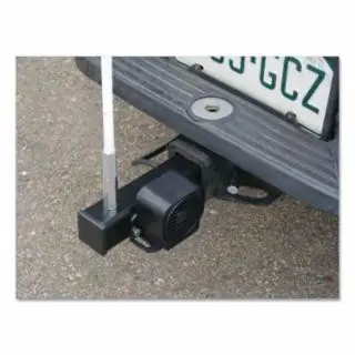 Best Choice Checkers FS7015PC-BU Wrng Whip Hitch Mount For Light Whipsthreaded H