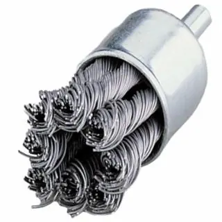 Norton 69936653316 Stem Mounted Knot End Brush 3/4 x .020 x 1/4 Shank Buy Online