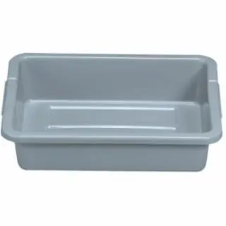 Rubbermaid Commercial FG334900GRAY Bus-Utility Box 4.625G/17.5L Gray Final Sale
