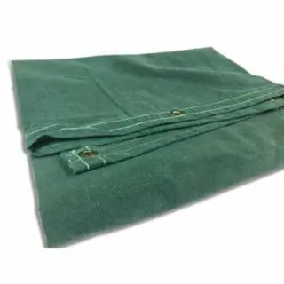 Top Pick Anchor Brand 103-92550 6‘X8‘ 10-Oz. W.R.M.R. Green Canvas Tarp