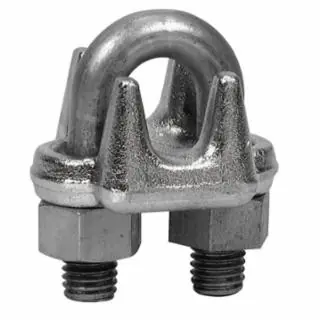 Campbell 6403004 09412 1/4" M-43 Wire Rope Clip Stainless High Quality