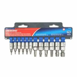 Crescent CBSS2N 12 pc Torx Bit Socket Set 1/4" & 3/8" Drive (1 ST) Weekend Sale