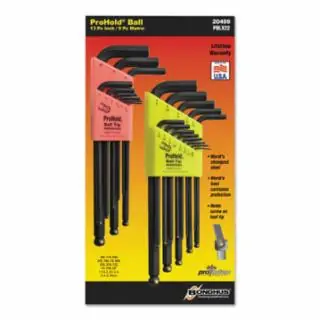 Bondhus 20499 Inch/Metric Prohold Balldriver L-Wrench Dble Pk Reduced Price