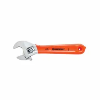 Crescent AC24CVS Adj Wrench 4" Chrome Cushion Carded Sensormatic Best Seller