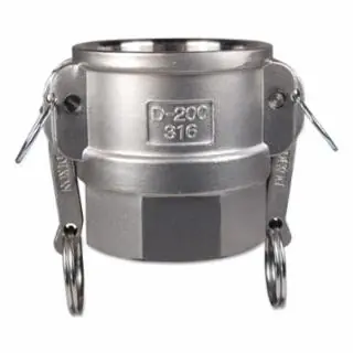 Dixon Valve G200-D-BR 2" Global Type D Coupler- Brass Shop Now