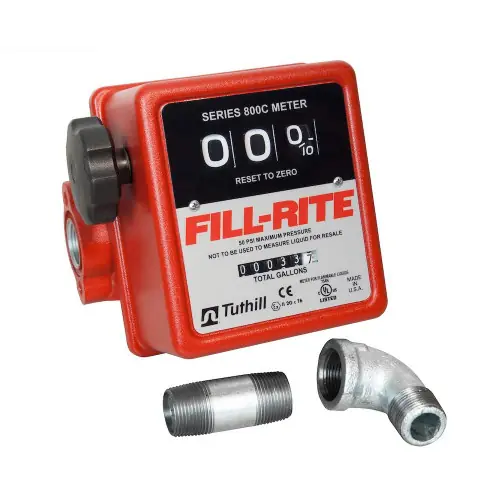 Buy Today Fill-Rite 807CMK 807C Meter With Pipe Fittings