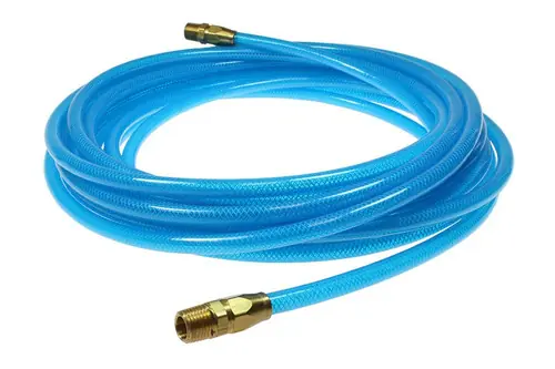 Fresh Stock Coilhose Pneumatics PFE80508T Flexeel Hose 1/2" Id X 50‘ 1/2" Mpt Blue