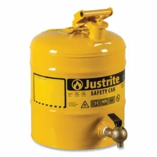 Authentic Justrite 7150240 Can Lab W/08540 Fct 5Gyel