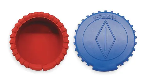 Imperial Tool 400-RB Protective Rubber Bbot Set-Red & Blue Best Choice