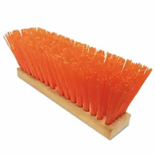 Fast Shipping Magnolia Brush 1316-O 16" Osha-Orange Plasticstreet Broom W/O Hdl