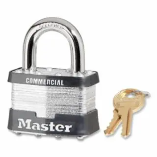 Fresh Stock Master Lock 5KA-A483 Non Re-Keyable Lamintedsteel W/1" Shackle