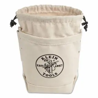 Klein Tools 5416TCP Tool Bag, Extra Tall Top Closing Bolt Bag, 5 x 12 x 9-Inch Factory Price