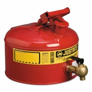 Justrite 7225140 2.5G/9.5L Lab Red W/540Fct Best Choice