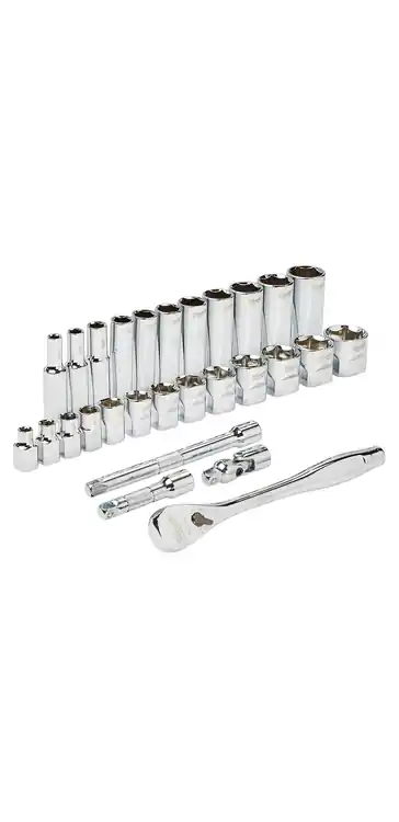 Next Day Delivery Milwaukee Tool 48-22-9408 3/8" Drive 28pc Ratchet & Socket Set- SAE