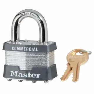 Discount Master Lock 5KALJ-A829 4 Pin Tumbler Padlock Keyed Alike W/2-1/2" Sh