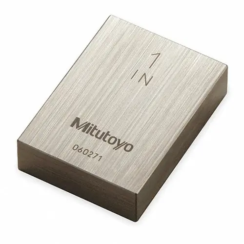 Mitutoyo 611201-531 1.0" Rect Steel Asme0 Authentic