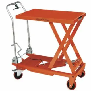 JET JT9-140777 SLT-660F, Scissor Lift Table, Folding Handle, 660-lb. Capacity Luxury