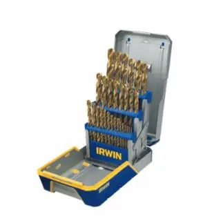 Irwin 3018003 29 Piece Drill Bit Industrial Set Case Ti-N Coat (1 ST) Weekend Sale