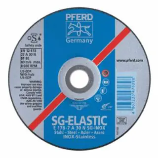 Pferd 61106 5 x 1/4 x 7/8 T27 Gw A30N Sg-Inox (10 EA) Limited Offer