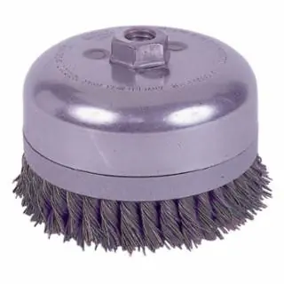 Same Day Shipping Weiler 13302 2-3/4" Single Row Wire Cup Brush Banded .020 Ss