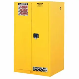 Justrite 896000 60 Gallon Cabinet Manualdoor Yellow Trusted Brand