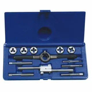 Irwin 24612 Set Tap&Die 12Pc Nc1 Hexhanso Thru 1/2" T (1 SET) Flash Sale