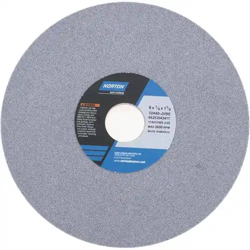 Norton 66253043417 T1 8 x 1/4 x 1-1/4 32A60 Jvbe Same Day Shipping