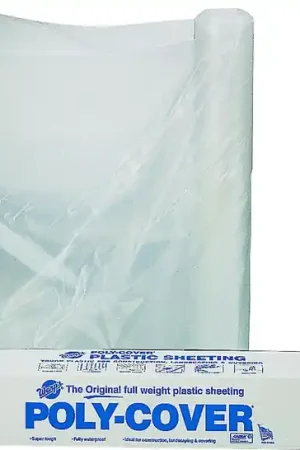 While Supplies Last Warp Brothers 6X14-C 6Mil 14‘X100‘ Clear Polycover (1 RL)