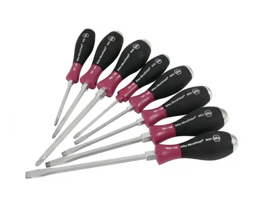 High Quality Wiha Tools 53398 Micro Finish Hd 8 Pc. Slot/Ph Set (1 ST)