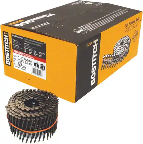 Best Price Bostitch C10P131D Nail Coil 131 Plain 3" Dp (2700/Box) (1 BX)