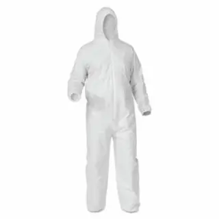 KIMBERLY-CLARK PROFESSIONAL KLEENGUARD A35 COVERALLHOOD/BOOT SIZE L CA/25 Same Day Shipping
