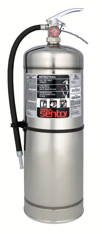 ANSUL FIRE EXTINGUISHERS W02-1-2 1/2 GAL WATER EXT While Supplies Last