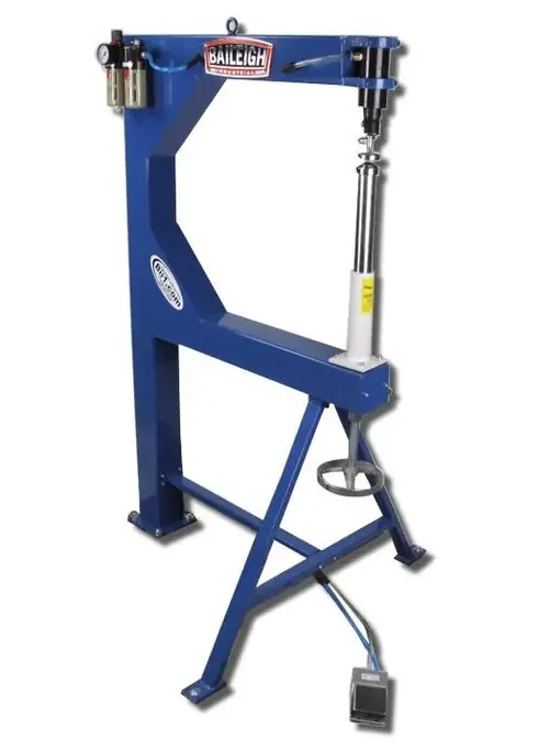 BAILEIGH BA9-1005948 Ph-24A; Pneumatic Operated Planishing Hammer, 24 in Throat Depth Secure Checkout