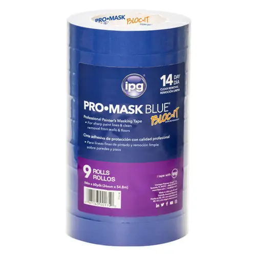 Intertape Polymer Group 99488 (Ca/36) Pt14 Blu 24 mm x54.8M Ip (1 RL) Instant Buy