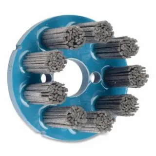 Weiler 85788 3" Nylox Disc Brush-Rect.Fil.-80 Grit-7/8"A.H. Fan Favorite