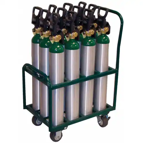 Saf-T-Cart MDE-12 Medical Cart 12 D/E Cyl Shop Now