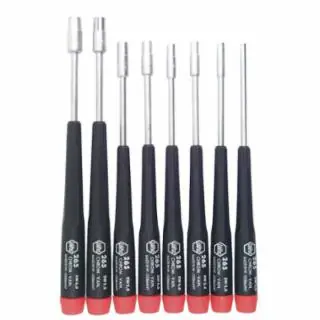 Wiha Tools 26590 8 Pc Set Inch Nutdriverprecis 2.5 - 6.0 mm (1 SET) In Demand