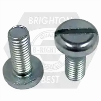 M3-0.50 x 5 mm Machine Screws, Slotted Pan Head, Metric Class 4.8, Zinc Cr+3, DIN 85, Qty 2000 Special Offer