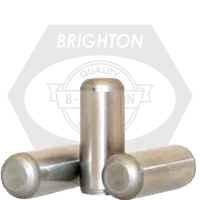 1/2" x 2 1/2" Dowel Pins, Oversize (.001), Through Harened, Plain Finish, Alloy Steel, Qty 50 Direct From Factory