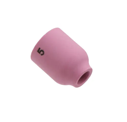 53N59 5 (5/16") X 1" Alumina Small Gas Lens Cup TIG Alumina Gas Lens Cup - Small Cup For 9, 20 Series Torches Buy Direct