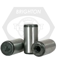 Crafted 5/16" x 1" Dowel Pins, Pull-Out, Through Harened, Plain Finish, Alloy Steel, Qty 20