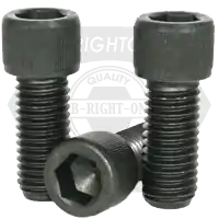 3/4"-10 x 2" Socket Head Cap Screws, 1936 Series, Thermal Black Oxide, Full Thread, Coarse (UNC), Alloy Steel, Qty 25 New Release