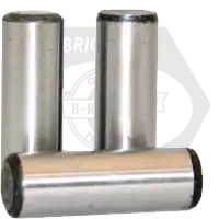 Fresh Stock 7/8" x 2" (58-62 Hrc) Dowel Pins, Alloy, Thru Hardened, Qty 10
