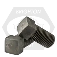 Discount 1/4"-28 x 5/8" Square Head Set Screws, Cup Point, Fine (UNF), Case Hardened Plain, Qty 100